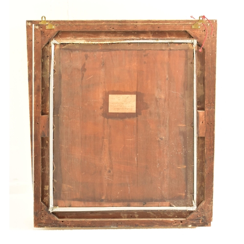 362 - A French early 18th century gilt gesso & wood Renaissance manner painting / picture frame. The frame... 