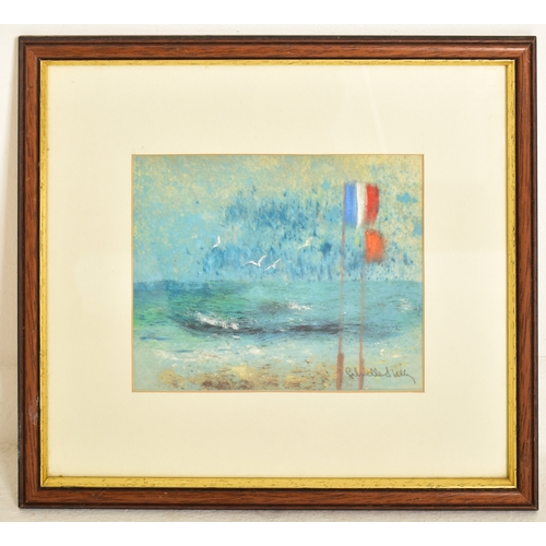 430 - Gabrielle Bellocq (France, 1920-1999) - An original pastel on paper painting by Gabrielle Bellocq de... 