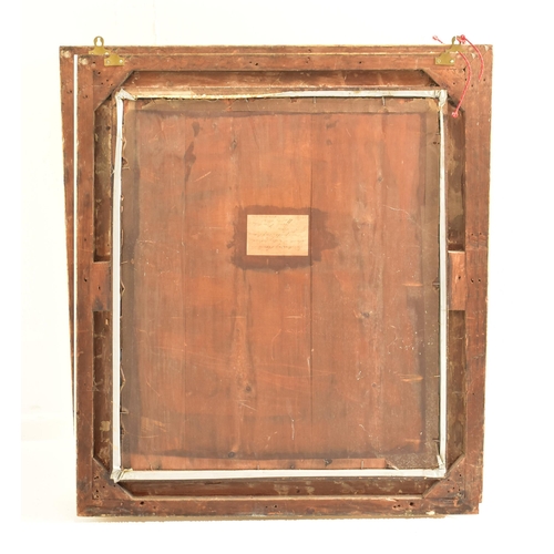 362 - A French early 18th century gilt gesso & wood Renaissance manner painting / picture frame. The frame... 