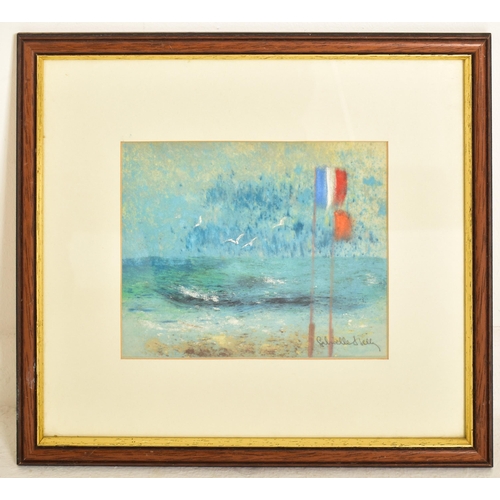 432 - Gabrielle Bellocq (France, 1920-1999) - An original pastel on paper painting by Gabrielle Bellocq de... 