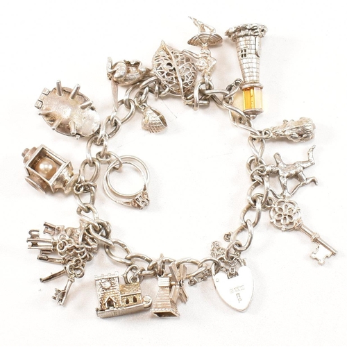 455 - A collection of 925 silver jewellery. The jewellery to include a hallmarked charm bracelet with hear... 