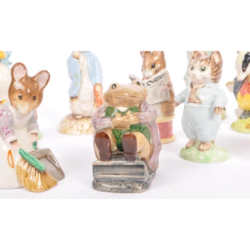 121 - A collection of Royal Albert Beatrix Potter collection and Royal Doulton The Winnie the Pooh collect... 