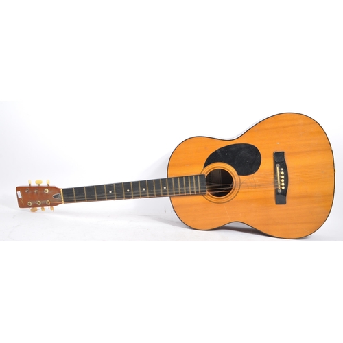 402 - Hohner - A late 20th century circa. 1980s Hohner MW 800 acoustic guitar, alongside another example. ... 