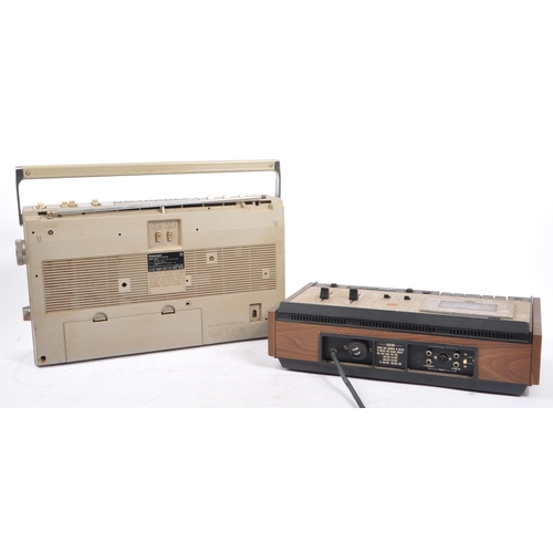 422 - A collection of 20th century audio / music equipment. The collection to include an Akai GXC-36D ster... 