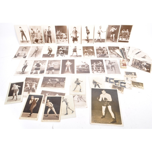 535 - Boxing Interest Ephemera - a collection of assorted early 1920s to mid century black and white portr... 