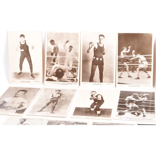 535 - Boxing Interest Ephemera - a collection of assorted early 1920s to mid century black and white portr... 