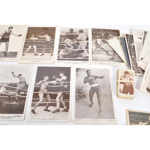 535 - Boxing Interest Ephemera - a collection of assorted early 1920s to mid century black and white portr... 