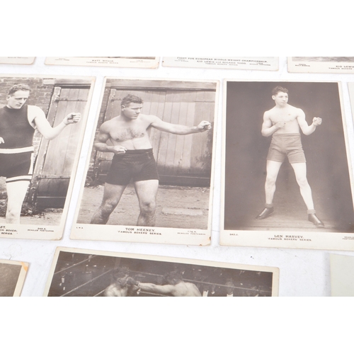 535 - Boxing Interest Ephemera - a collection of assorted early 1920s to mid century black and white portr... 