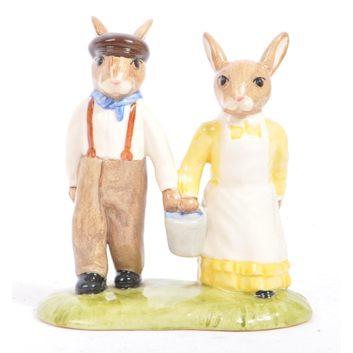 115 - Royal Doulton - Bunnykins - A collection of late 20th century porcelain bunnykins. Comprising of Chr... 