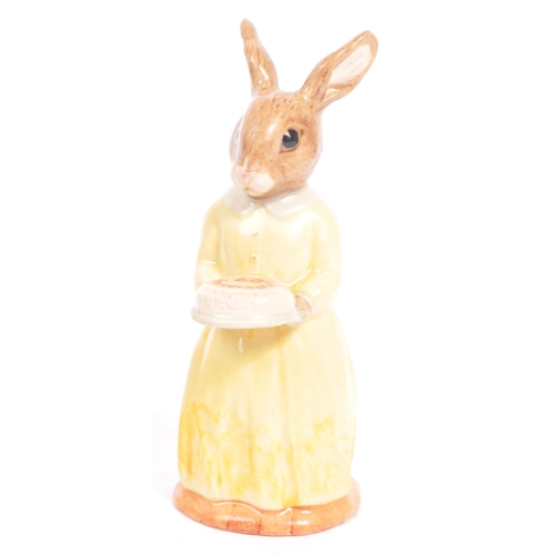 117 - Royal Doulton - Bunnykins - Collection of porcelain china bunny figures / statues. Comprising of be ... 