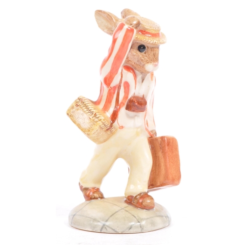 117 - Royal Doulton - Bunnykins - Collection of porcelain china bunny figures / statues. Comprising of be ... 