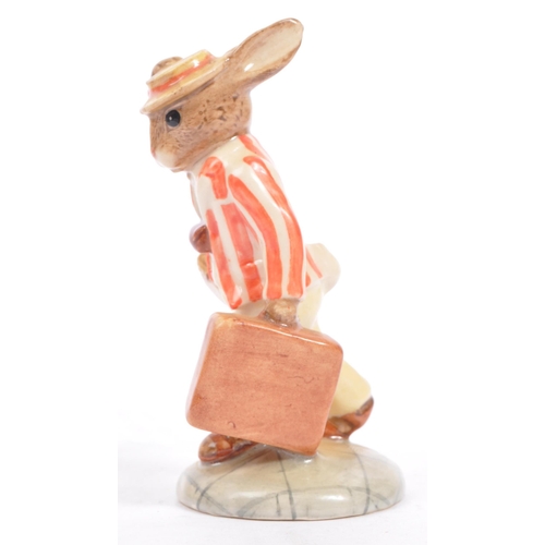 117 - Royal Doulton - Bunnykins - Collection of porcelain china bunny figures / statues. Comprising of be ... 