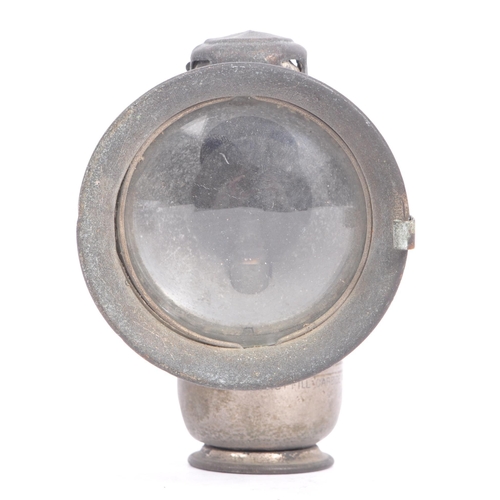 180 - Jos Lucas Ltd, Birmingham - A vintage 20th century metal carbide bicycle gas lantern light lamp. The... 