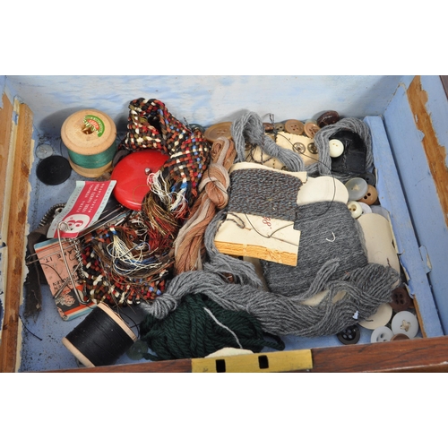 181 - Two Victorian late 19th century mahogany veneered and abalone inlaid sewing / jewellery boxes. The l... 