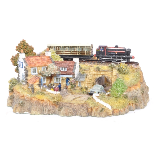 238 - Danbury Mint - Country Lines Collection - Collection of vintage 20th century resin railway / train s... 