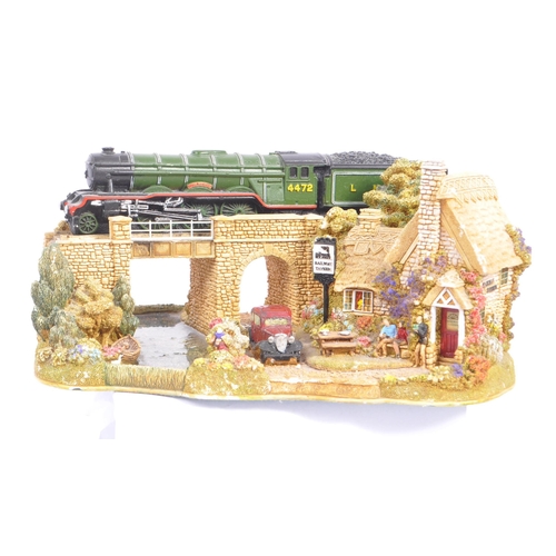 239 - Danbury Mint - Country Lines Collection - Collection of vintage 20th century resin railway / train s... 