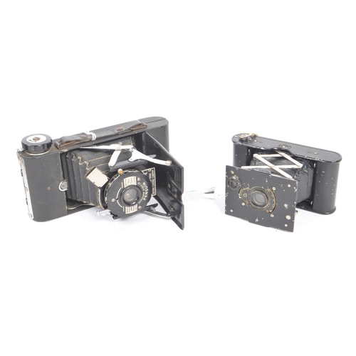 282 - A collection of early and mid 20th century film folding cameras. The collection to include a circa 1... 