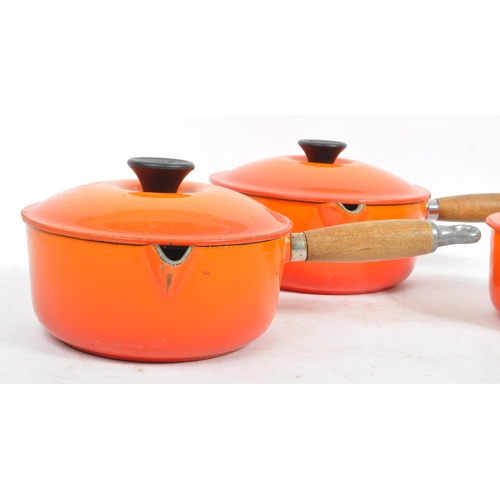 299 - Le Creuset - A collection of 20th century Le Creuset cookware. The collection to include a series of... 