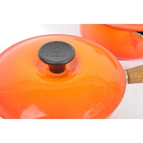 299 - Le Creuset - A collection of 20th century Le Creuset cookware. The collection to include a series of... 