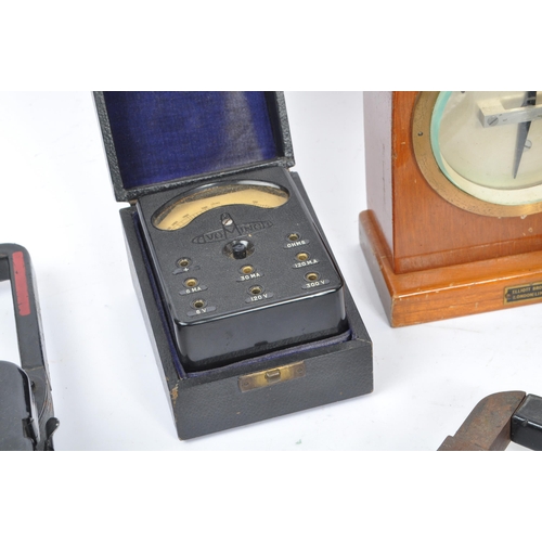 373 - A collection of vintage 20th century measuring / testing equipment. Comprising Elliott brothers, Cro... 