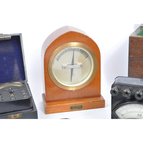 373 - A collection of vintage 20th century measuring / testing equipment. Comprising Elliott brothers, Cro... 