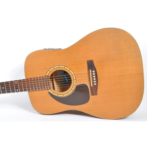 410 - Simon & Patrick Luthier  - A late 20th century Woodland Acoustic Guitar. Model number SEP 6 CEDAR, n... 