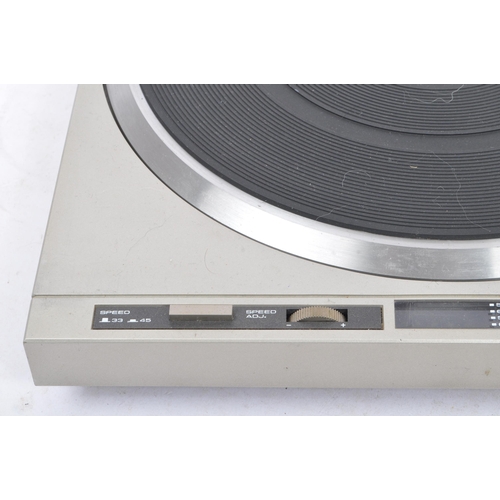 411 - Pioneer - A vintage 20th century record player / turntable. Model number PL-200 direct drive  stereo... 