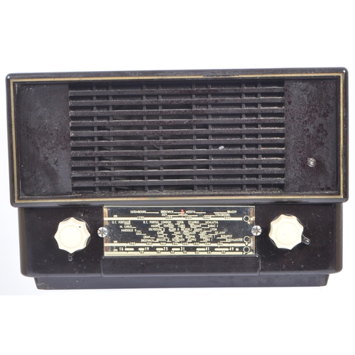 425 - A collection of five mid 20th century bakelite valve radios. The collection to include examples by F... 