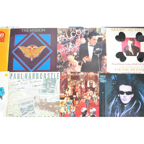 428 - A collection of vintage 20th century LP long play vinyl record albums. To include; Alien Sex Fiend -... 