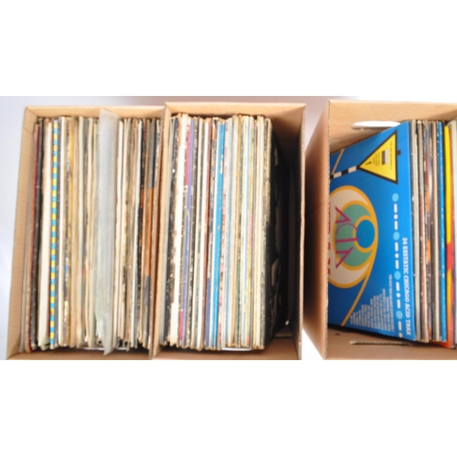 428 - A collection of vintage 20th century LP long play vinyl record albums. To include; Alien Sex Fiend -... 