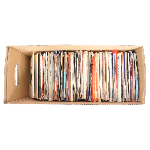 429 - A large collection of 150 later 20th century 45 RPM singles vinyl records. Artists to include; 

 Th... 