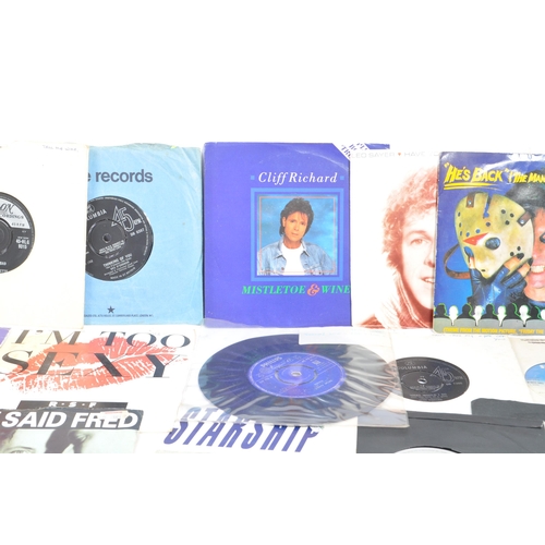 429 - A large collection of 150 later 20th century 45 RPM singles vinyl records. Artists to include; 

 Th... 