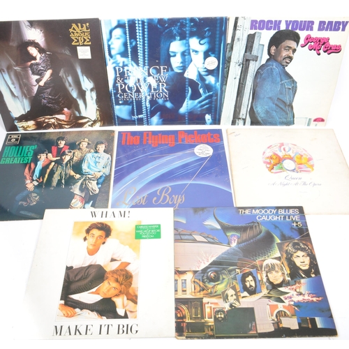 430 - A collection of vintage 20th century LP long play vinyl record albums. To include; The Kinks - The K... 