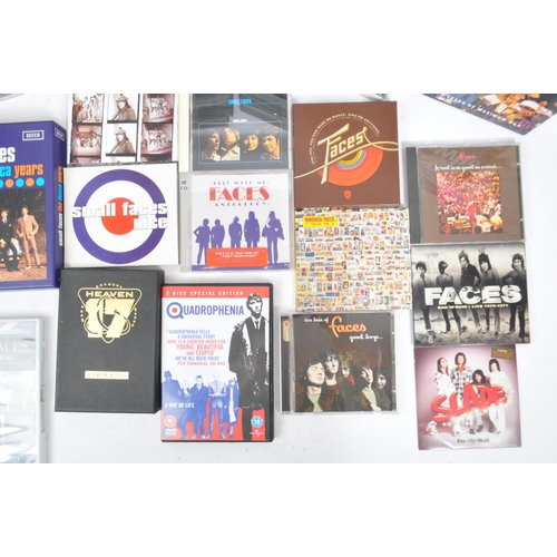 438 - A collection of late 20th Century MOD interest DVD's, CD's & Cassette tape music memorabilia to incl... 