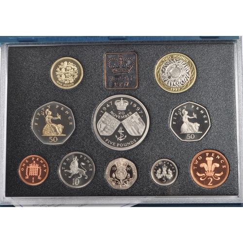 456 - A collection of eighteen United Kingdom Proof Coin Collection sets. The collection from 1983 to 2000... 