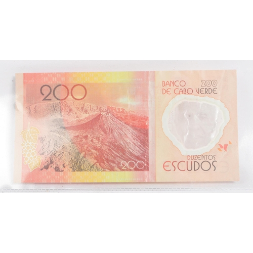 462 - Banco de Cabo Verde - A collection of 2007 & 2014 bank notes. To include two 200 verde notes - AG255... 