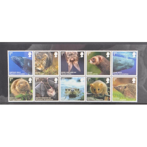 464 - A collection of 21st century British Royal Mail postage stamps. The collection to include examples s... 