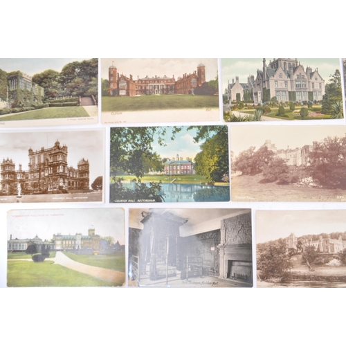 474 - Postcard collection of UK Country Houses. Approx. 375 early to mid-20th century. Many lesser seen bu... 