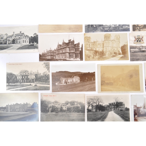 474 - Postcard collection of UK Country Houses. Approx. 375 early to mid-20th century. Many lesser seen bu... 