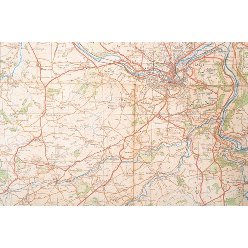 481 - Map. 1922 Ordnance Survey One Inch of Bristol District. Special Sheet Popular Edition. Includes Glos... 