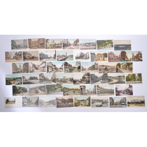 483 - Extensive unsorted Edwardian topographical postcard accumulation of approx. 6,000 six thousand. Vill... 