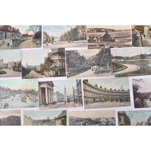 483 - Extensive unsorted Edwardian topographical postcard accumulation of approx. 6,000 six thousand. Vill... 