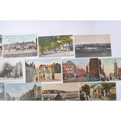 483 - Extensive unsorted Edwardian topographical postcard accumulation of approx. 6,000 six thousand. Vill... 