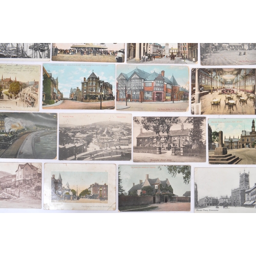 483 - Extensive unsorted Edwardian topographical postcard accumulation of approx. 6,000 six thousand. Vill... 