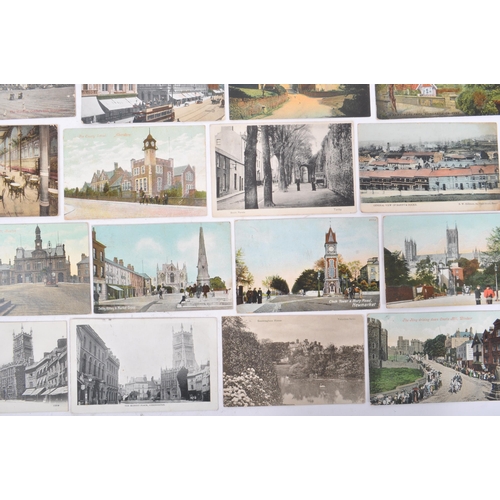 483 - Extensive unsorted Edwardian topographical postcard accumulation of approx. 6,000 six thousand. Vill... 