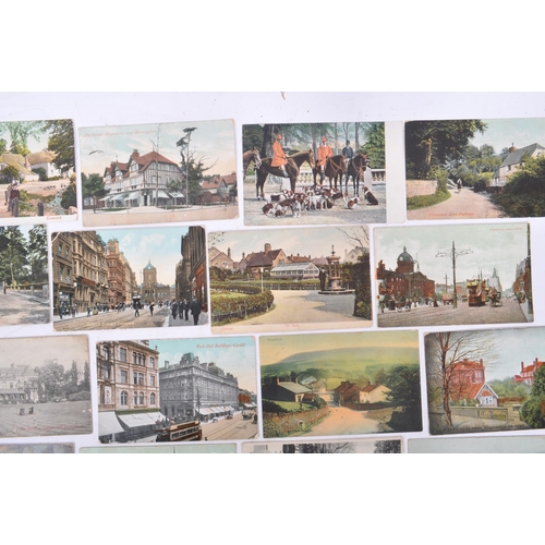 483 - Extensive unsorted Edwardian topographical postcard accumulation of approx. 6,000 six thousand. Vill... 