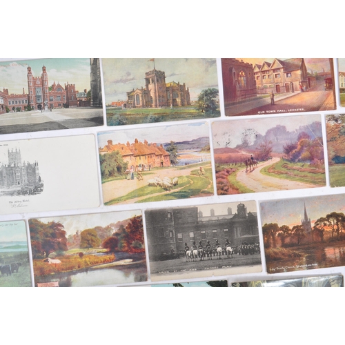 483 - Extensive unsorted Edwardian topographical postcard accumulation of approx. 6,000 six thousand. Vill... 