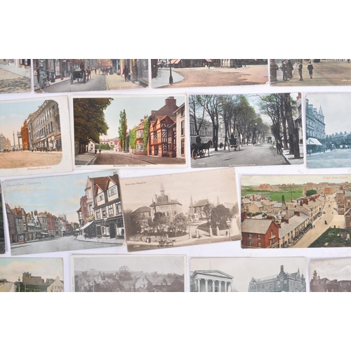 483 - Extensive unsorted Edwardian topographical postcard accumulation of approx. 6,000 six thousand. Vill... 