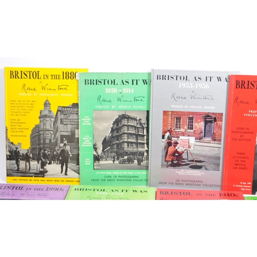 489 - Bristol. Local interest books by Reece Winstone showing views of the city’s past. Popular much colle... 