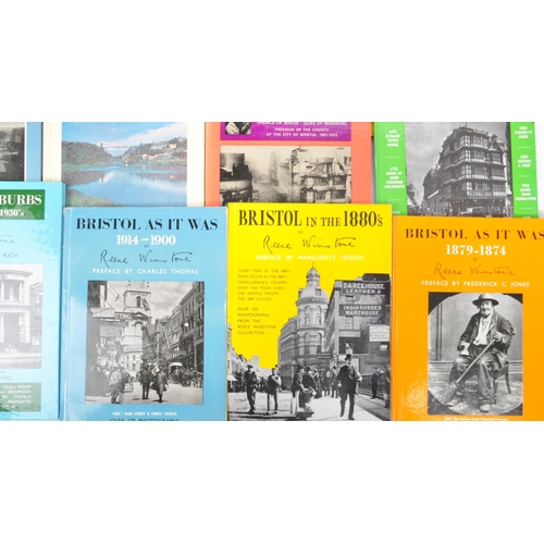 489 - Bristol. Local interest books by Reece Winstone showing views of the city’s past. Popular much colle... 